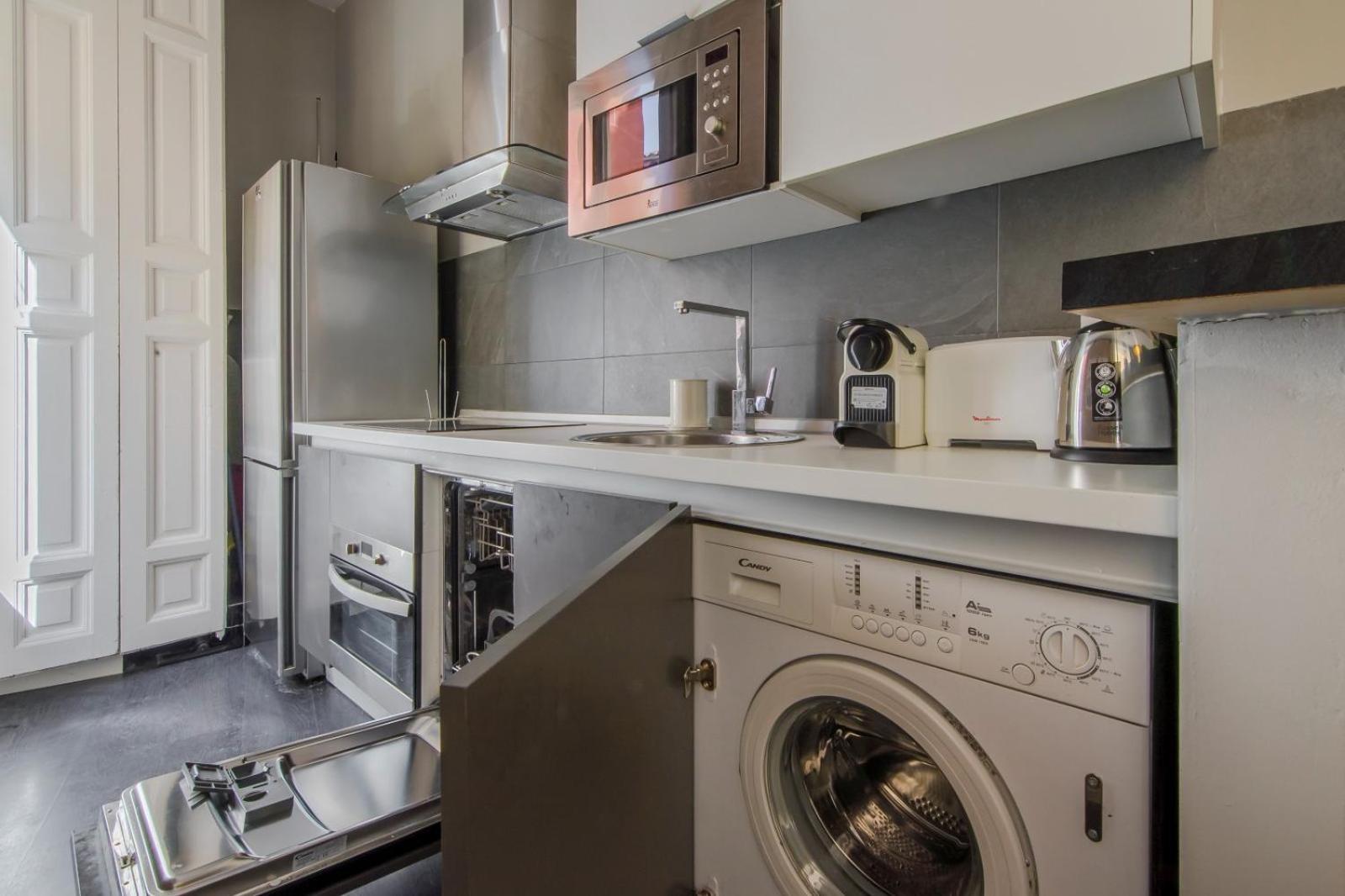 Great Apt Para 6Pax In The Heart Of Madrid Center Exteriör bild