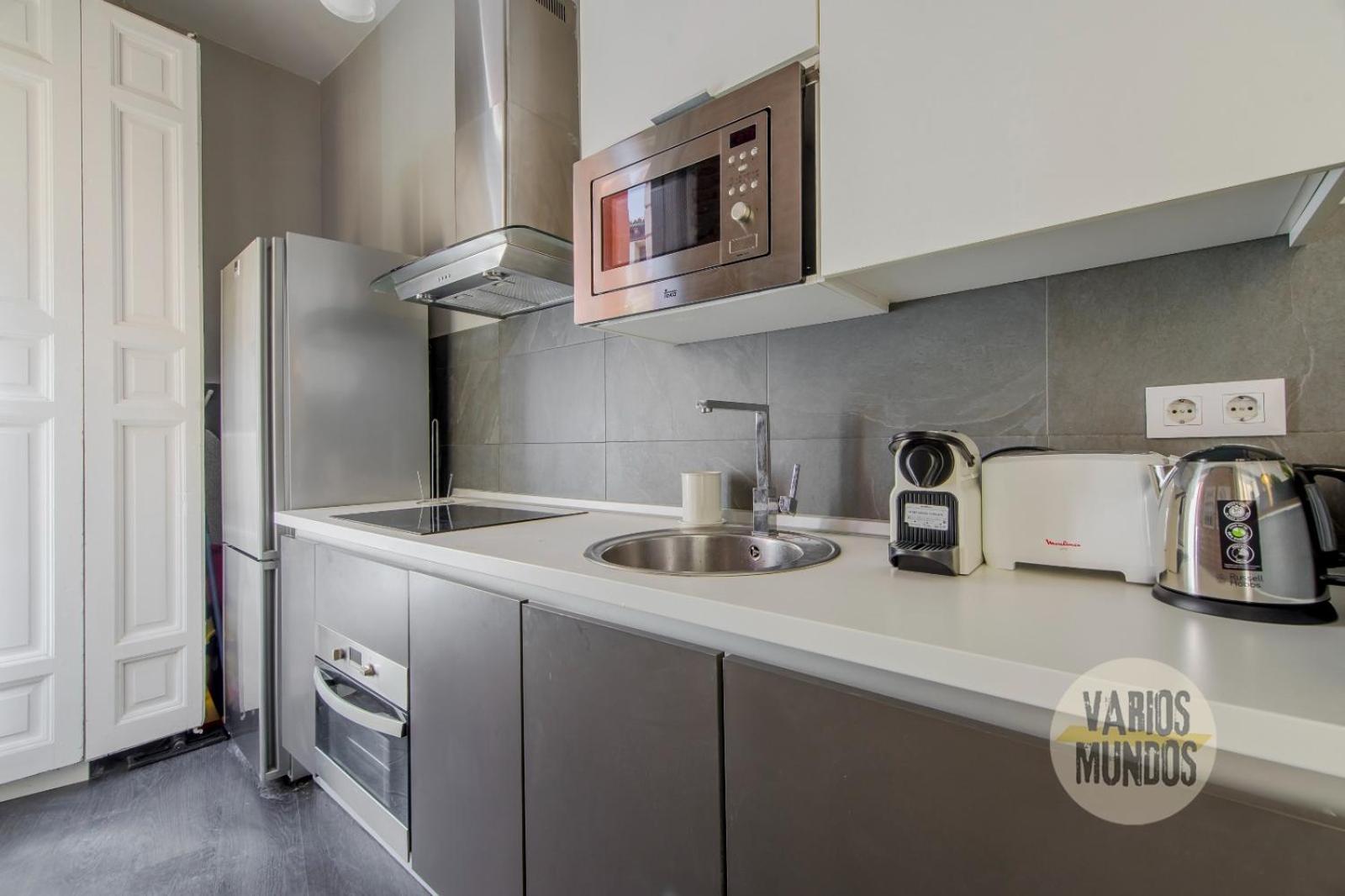 Great Apt Para 6Pax In The Heart Of Madrid Center Exteriör bild