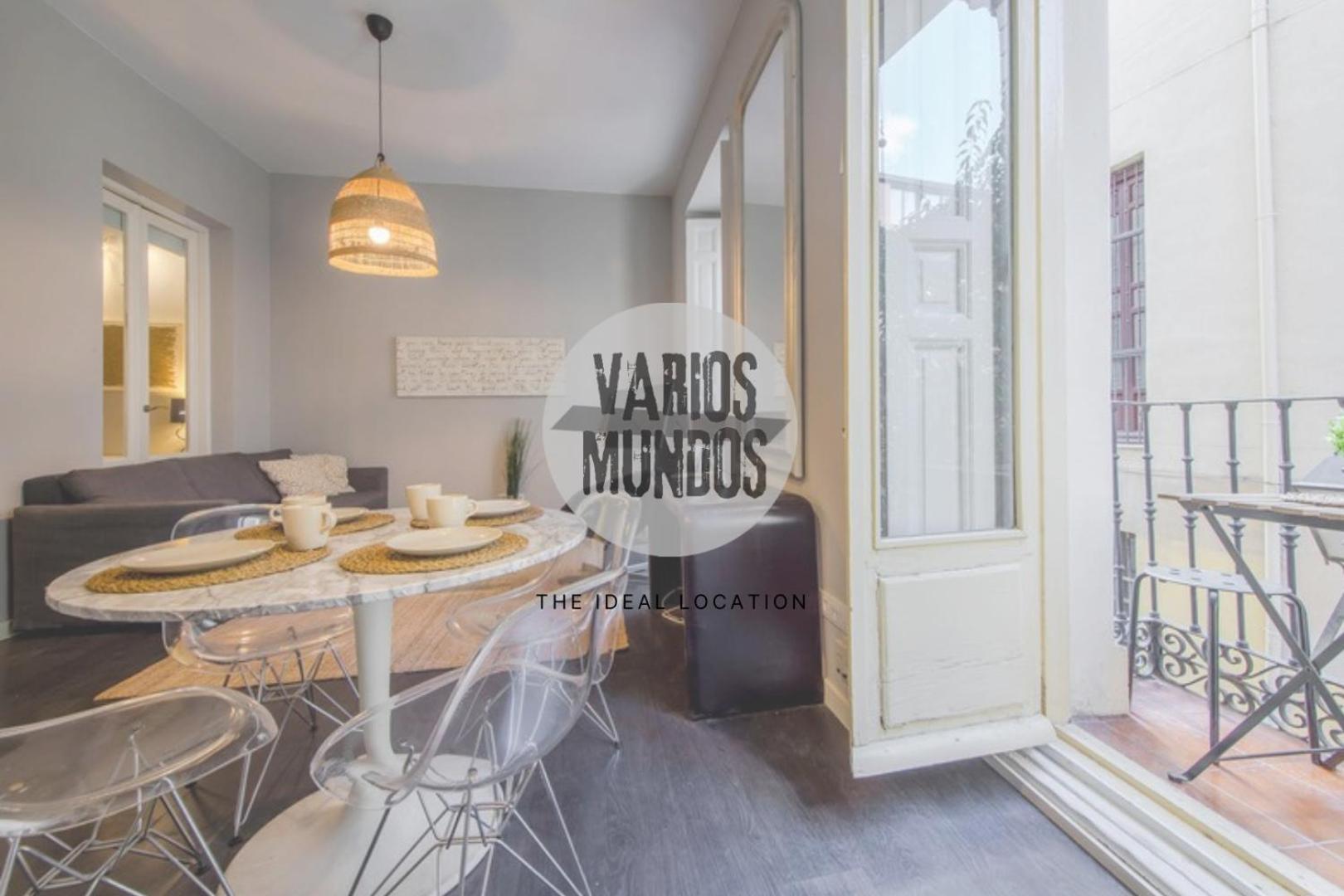 Great Apt Para 6Pax In The Heart Of Madrid Center Exteriör bild